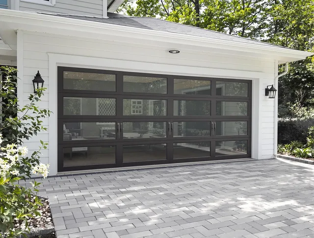 Grafton Garage Door Repair design specialist presenting custom garage door options to Grafton homeowner