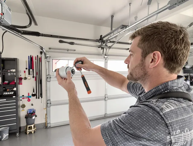 Garage door opener repair service by Grafton Garage Door Repair in Grafton